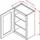 42" High Wall Cabinets - Single Door