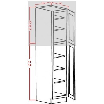 Bottom Utility Cabinets - 2 Doors